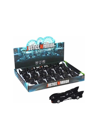 Çek Bırak Die Cast Metal Yarasa Araba Çok Renkli