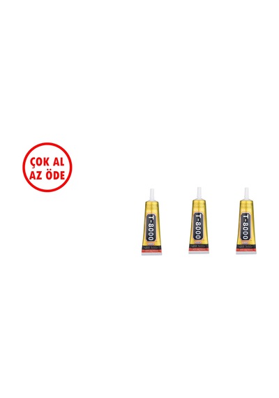 T-8000 50ML Yapıştırıcı 3 Adet