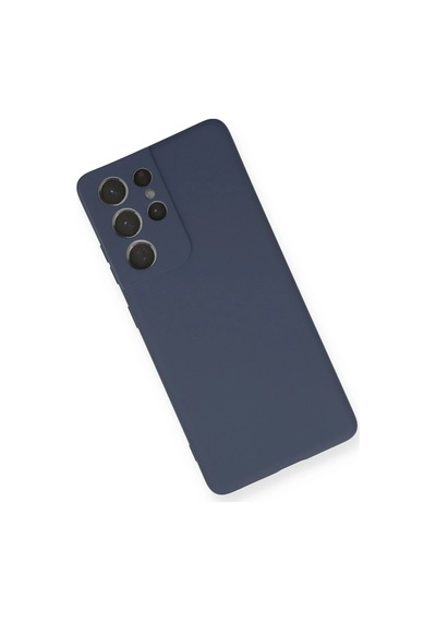 Lvsqvr Newface Samsung Uyumlu Galaxy S21 Ultra Kılıf Nano İçi Kadife Silikon - Gri