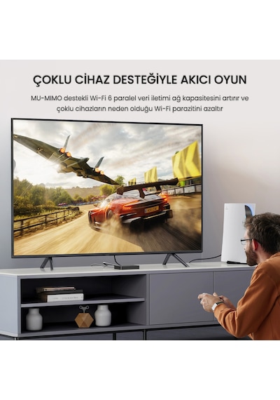 Veggieg 1100 Mbps Dual Band Wi-fi 6 Alıcı Ve Bluetooth 5.4 Adaptör Mini Usb Dongle