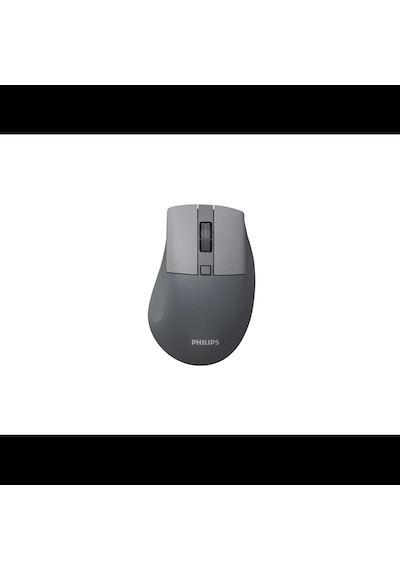 Phılıps Spk7528g, Sessiz, Gri, Usb Nano 2,4gh Ve Bluetooth Kablosuz, 1600dpi, Optic, 3 Tuşlu Ergona Diğer