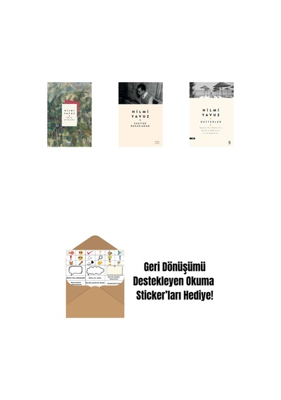 Rüya Şiirleri Ciltli + Saatine Bakan Adam + Defterler + Okuma Sticker'ları