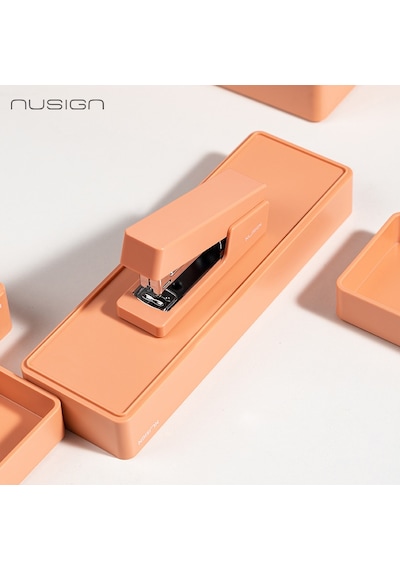 Nusıgn Zımba 20 Yaprak Kapasiteli 24/6 & 26/6 Uyumlu Pembe