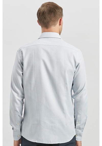 İmza Gri Uzun Kol Kendinden Desenli Armürlü 032 Sert Yaka Casual Slim Fit Gömlek 1004240249 Gri İmza Gri Uzun Kol Kendinden Desenli Armürlü 032 Sert Yaka Casual Slim Fit Gömlek 1004240249 Gri