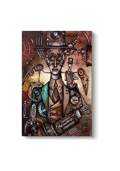 Mekanik Adam Tablosu 30 X 45