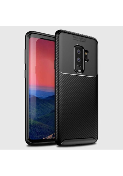 Samsung Galaxy Uyumlu S9 Plus Kilif Karbon Silikon Case 389460202