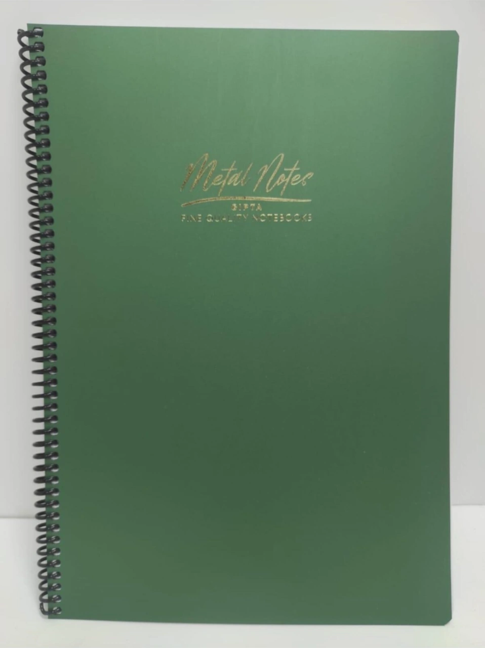 Metal Notes Spiralli Plastik Kapak Defter A4 80 Yaprak Kareli 4470