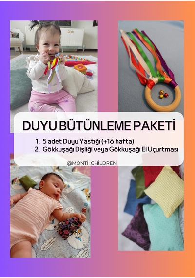 Montessori Duyu Bütünleme Paketi