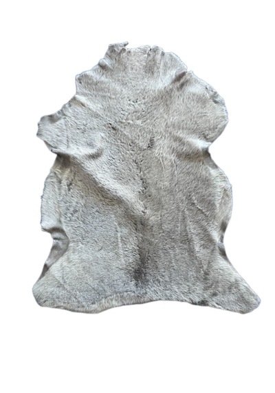 Gerçek Kuzu Postu Kısa Tüylü - 50 X 40 Cm Gri