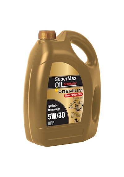 Supermax Oil Germany Premium 5W-30 DPF Sentetik Motor Yağı 7 L