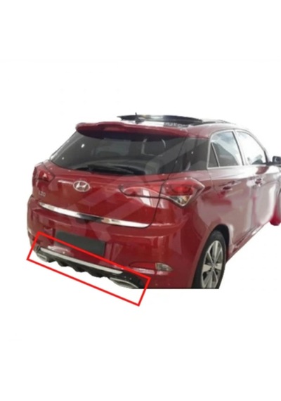 Hyundai İ20 2014-2020 Difüzör Parlak Siyah
