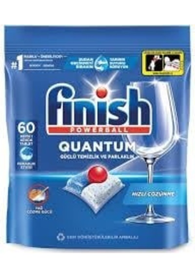 Finish Quantum Güçlü Temizlik Ve Parlaklık 60 Tablet-35