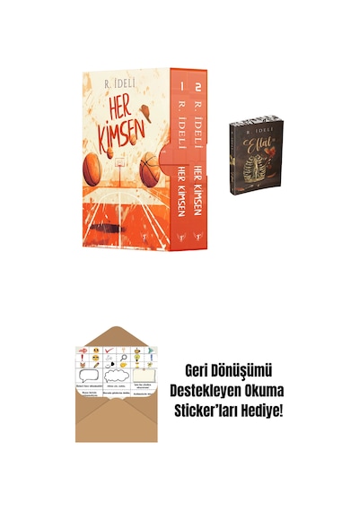 Her Kimsen Serisi Kutulu Set Ciltli + Eflâl 2 + Okuma Sticker'ları