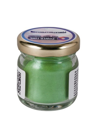 Sedefli Metalik Toz Pigment Boya / Açık Yeşil / Epoksi Için