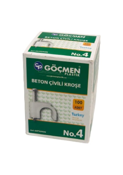 No:4 Kroşe 100 Adet