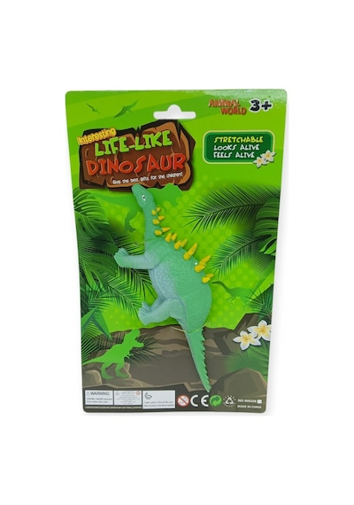 Fidget Oyuncak - Streç Dinazor Figürü 21 Cm - Stegosaurus Hayvan
