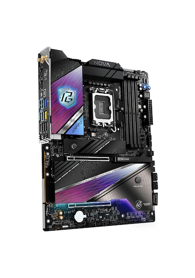 Asrock Z890 Nova Wıfı 9600mhz Oc Ddr5 Soket 1851 Wıfı7 M.2 Hdmı Thunderbolt 4 Atx Anakart