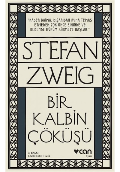 Bir Kalbin Çöküşü - Stefan Zweig - Can Yayınları