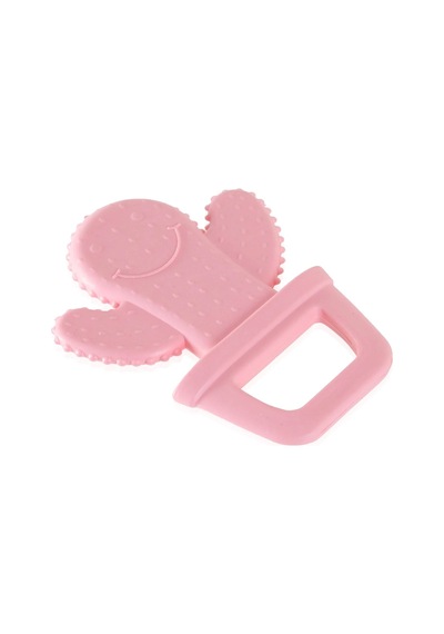 Babyjem Yumuşak Diş Kaşıyıcı Kaktüs Pembe