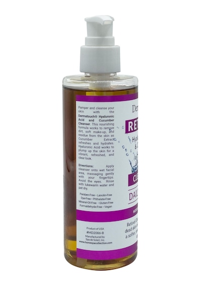 Dermatouch Retinol Hyaluronic Acid & Cucumber Cilt Temizleyici 230 ML