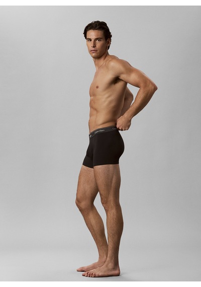 Calvin Klein Siyah Erkek Boxer Lv00nb45754o4 Trunk 3pk Çok Renkli