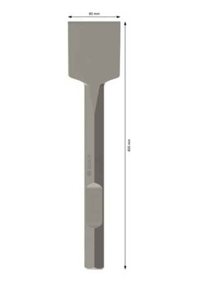 Yassı Keski, 400 80 Mm İle Kesim İşlemlerinde Güçlü Performans