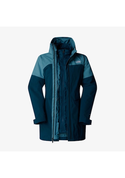 The North Face Dryvent Triclimate 3in1 Kadın Mavi Outdoor Mont Nf0a88t94oj1