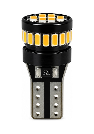 T10 Wy5w Amber Turuncu Led Ampul 360 Aydınlatma Canbus Hatasız Sinyal Park 1 Adet