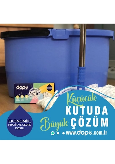 Dops Konsantre Kovaya At Suda Eriyen Yüzey Temizleyici 10'lu