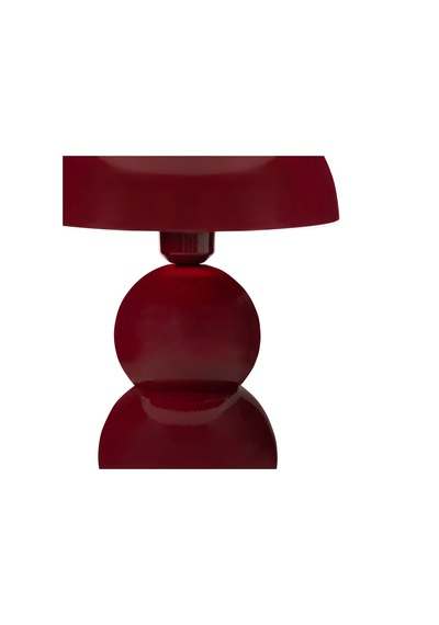 Mudo Home Amora Abajur 34cm Bordo Çok Renkli