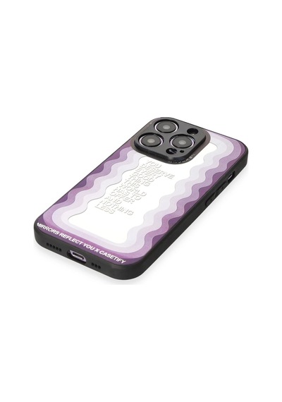 Ilkeshop Newface Apple iPhone Uyumlu 12 Pro Kılıf Mirror Desenli Kapak - Mirror - 5