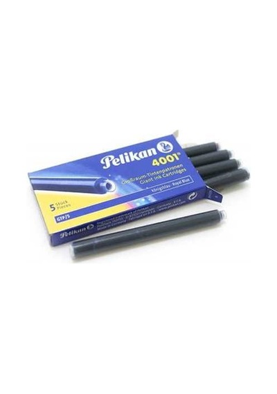 Pelikan Siyah Dolmakalem Kartuşu 5Li Uzun