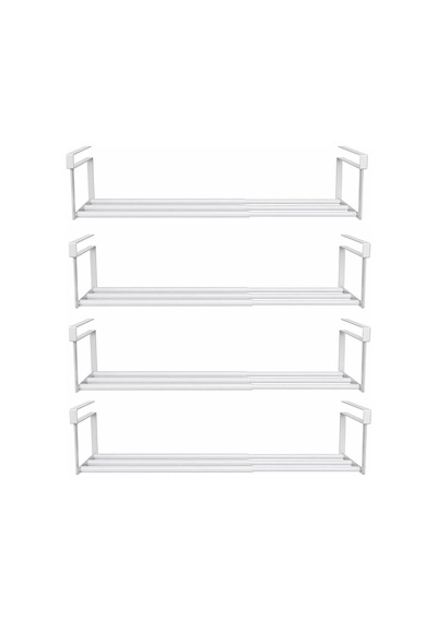 Dolap İçi Ekstra Alan İçin Metal Ayakkabı Standı 10x20x40-65 Cm 4 Adet Al5457 Beyaz Diğer Dolap İçi Ekstra Alan İçin Metal Ayakkabı Standı 10x20x40-65 Cm 4 Adet Al5457 Beyaz Diğer