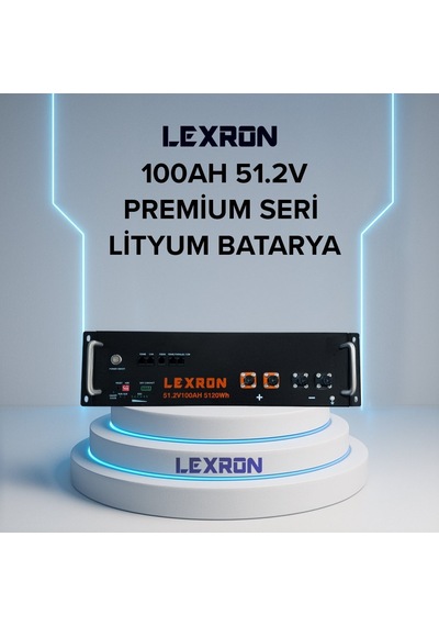 100ah 51.2v Premium Serisi Lityum Batarya