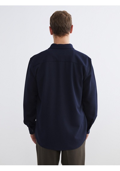 Lcw Vision Lacivert Slim Fit Erkek Gömlek