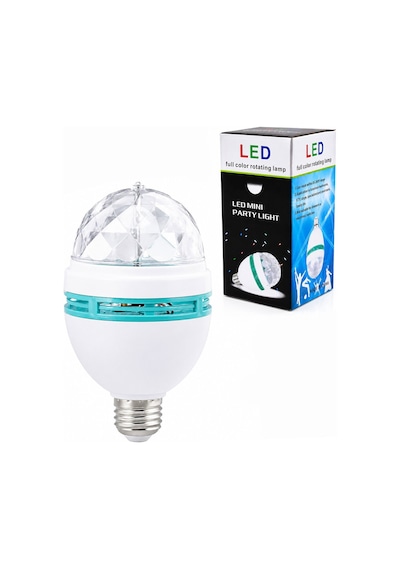 Dempower Dp-269 Dönebilen Disko Led Lamba Ve Ampul - 3 W Tam Renkli 170-265 V