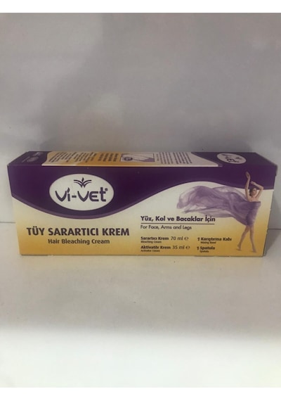 Vi-Vet Tüy Sarartıcı Krem