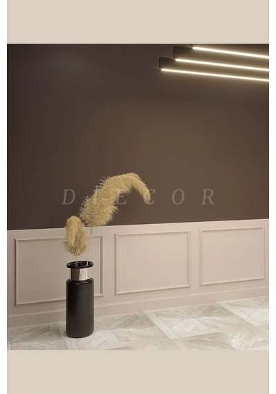 Diecor Dekoratif Boyanabilir 4 Cm Antre Ve Koridor Çerçevesi Muhteşem Duvar Çıtası Tasarımı Yeşil Model:xa276