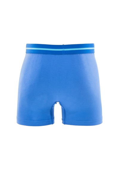 Redzone Pamuk / Lycra Saks Mavi Erkek Boxer Saks Mavisi