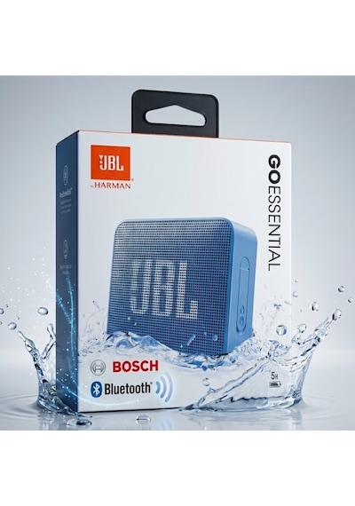 Jbl Bosch Özel Seri, Go Essential, Bosch Expert Harman Jbl Bluetooth Hoparlör, Ipx7, Mavi