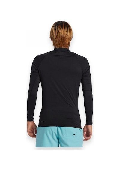 Quiksilver Aqywr03131 Everyday Upf50 Ls Lycra Siyah Erkek T-shirt Siyah