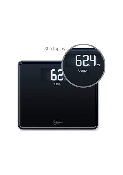 Beurer Gs 410 Signatureline Siyah Cam Banyo Tartısı