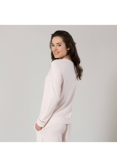 Basics By Chakra Loren Pijama Üstü Pudra