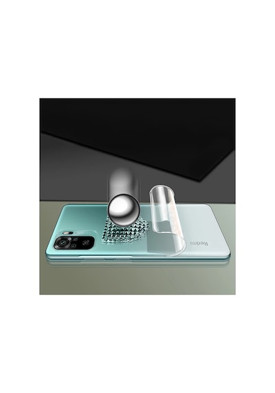 Huawei Mate 30 Pro Uyumlu 2in1 Kırılmaz Cam Özel Kesim Hydrogel Film