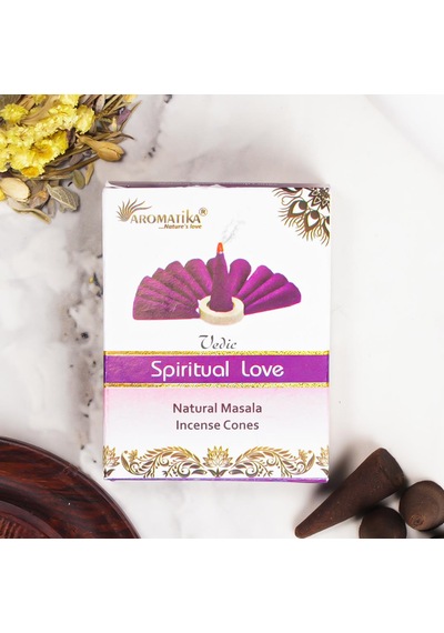 Aromatika Manevi Aşk Kokulu Konik Tütsü