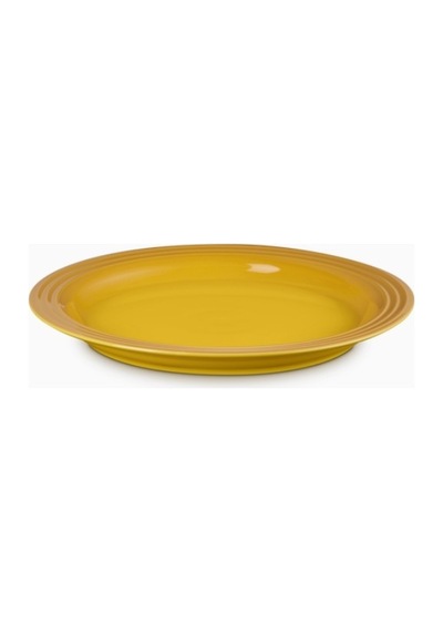 Le Creuset Klasik Dayanıklı Tasarım Seramik Yemek Tabağı 27 Cm Sarı
