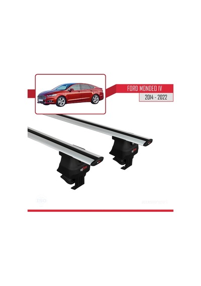 Ford Mondeo Iv 2014-2022 Arası İle Uyumlu Ace-4 Ara Atkı Tavan Barı Gri