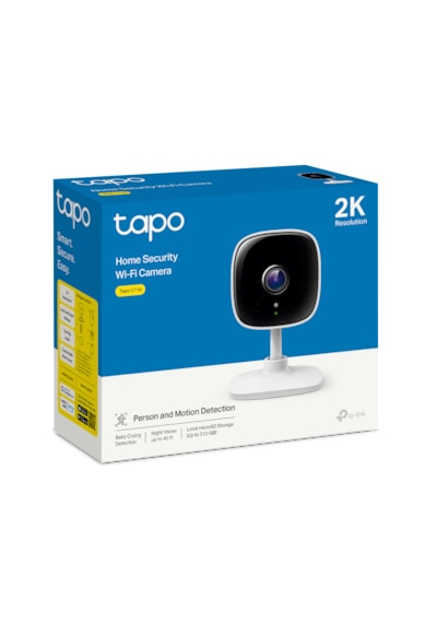 Tp-link Tapo C110 3mp Ultra Yüksek Çözünürlüklü Wi-fi Güvenlik Kamerası Gelişmiş Gece Görüşü Hareket Algılama Ve Anlık Bildirim Sesli/ışıklı Alarm Iki Yönlü Ses 256gb Microsd Desteği