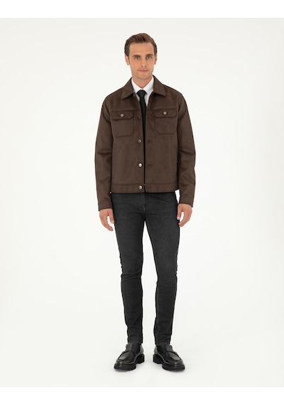 Pierre Cardin Erkek Kahverengi Deri Mont-kaban 50300520-400