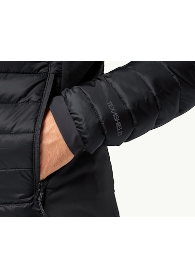 Jack Wolfskin Routeburn Pro Ins Jkt M Erkek Günlük Mont 1206862-6000 Siyah